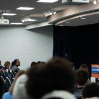 room full of people listen to Eddie Glaude Jr.